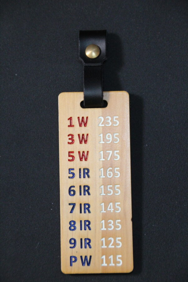 GOODSHOT 實木碼數速見牌 YARDS